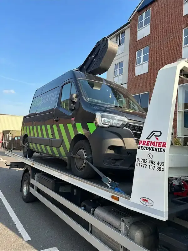 Van recovery service by Premier Recoveries in Stoke-on-Trent